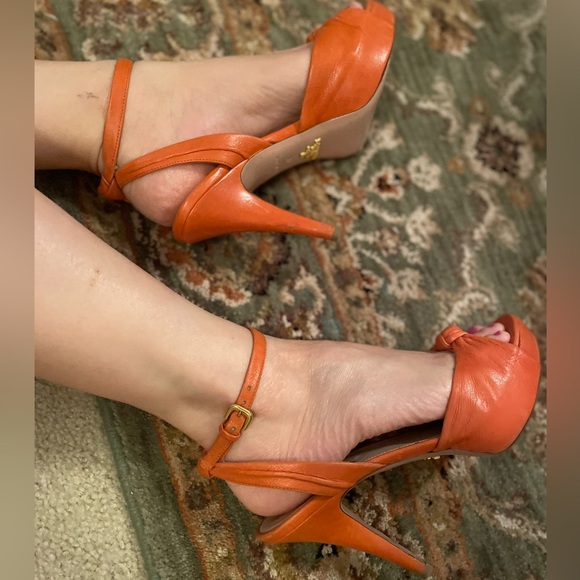 PRADA Platform Pumps. 🧡 - Picture 2 of 16